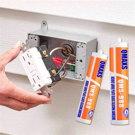 silicone caulk electrical box|ceiling mounted electrical box.